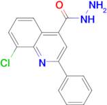 8-chloro-2-phenylquinoline-4-carbohydrazide