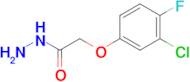 2-(3-chloro-4-fluorophenoxy)acetohydrazide