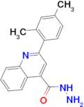 2-(2,4-dimethylphenyl)quinoline-4-carbohydrazide