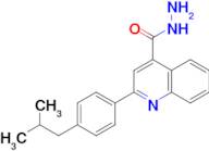 2-(4-isobutylphenyl)quinoline-4-carbohydrazide