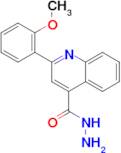 2-(2-methoxyphenyl)quinoline-4-carbohydrazide