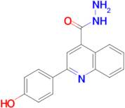 2-(4-hydroxyphenyl)quinoline-4-carbohydrazide