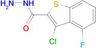 3-chloro-4-fluoro-1-benzothiophene-2-carbohydrazide