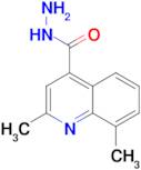 2,8-dimethylquinoline-4-carbohydrazide