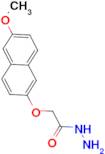 2-[(6-methoxy-2-naphthyl)oxy]acetohydrazide