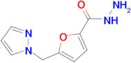 5-(1H-pyrazol-1-ylmethyl)-2-furohydrazide