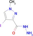 4-iodo-1-methyl-1H-pyrazole-3-carbohydrazide