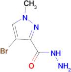 4-bromo-1-methyl-1H-pyrazole-3-carbohydrazide