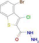 4-bromo-3-chloro-1-benzothiophene-2-carbohydrazide