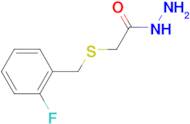 2-[(2-fluorobenzyl)thio]acetohydrazide