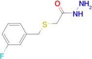 2-[(3-fluorobenzyl)thio]acetohydrazide