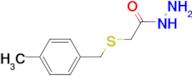 2-[(4-methylbenzyl)thio]acetohydrazide