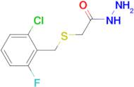 2-[(2-chloro-6-fluorobenzyl)thio]acetohydrazide