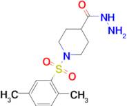 1-[(2,5-dimethylphenyl)sulfonyl]piperidine-4-carbohydrazide