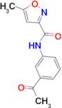 N-(3-acetylphenyl)-5-methylisoxazole-3-carboxamide
