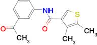 N-(3-acetylphenyl)-4,5-dimethylthiophene-3-carboxamide