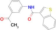 N-(3-acetylphenyl)-1-benzothiophene-3-carboxamide