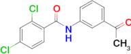 N-(3-acetylphenyl)-2,4-dichlorobenzamide