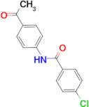 N-(4-acetylphenyl)-4-chlorobenzamide
