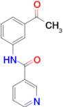 N-(3-acetylphenyl)nicotinamide
