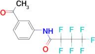 N-(3-acetylphenyl)-2,2,3,3,4,4,4-heptafluorobutanamide