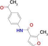 N-(4-acetylphenyl)-2-methyl-3-furamide