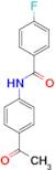 N-(4-acetylphenyl)-4-fluorobenzamide