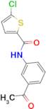N-(3-acetylphenyl)-5-chlorothiophene-2-carboxamide