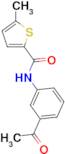 N-(3-acetylphenyl)-5-methylthiophene-2-carboxamide