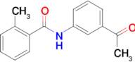N-(3-acetylphenyl)-2-methylbenzamide