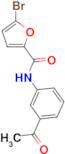 N-(3-acetylphenyl)-5-bromo-2-furamide