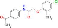 N-(4-acetylphenyl)-2-(4-chloro-2-methylphenoxy)acetamide