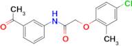 N-(3-acetylphenyl)-2-(4-chloro-2-methylphenoxy)acetamide