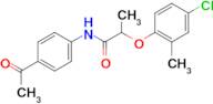 N-(4-acetylphenyl)-2-(4-chloro-2-methylphenoxy)propanamide