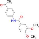 N-(4-acetylphenyl)-3,4-dimethoxybenzamide
