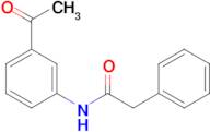 N-(3-acetylphenyl)-2-phenylacetamide