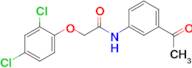 N-(3-acetylphenyl)-2-(2,4-dichlorophenoxy)acetamide