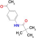 N-(4-acetylphenyl)-2,2-dimethylpropanamide