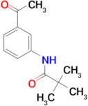 N-(3-acetylphenyl)-2,2-dimethylpropanamide
