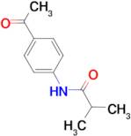 N-(4-acetylphenyl)-2-methylpropanamide