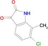 6-chloro-7-methyl-1H-indole-2,3-dione