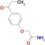 2-(4-propionylphenoxy)acetamide