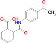 6-{[(4-acetylphenyl)amino]carbonyl}cyclohex-3-ene-1-carboxylic acid