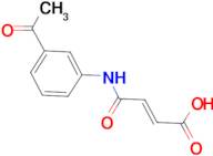 (2E)-4-[(3-acetylphenyl)amino]-4-oxobut-2-enoic acid