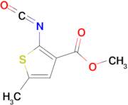 methyl 2-isocyanato-5-methylthiophene-3-carboxylate