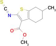 methyl 2-isothiocyanato-6-methyl-4,5,6,7-tetrahydro-1-benzothiophene-3-carboxylate