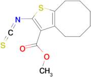 methyl 2-isothiocyanato-4,5,6,7,8,9-hexahydrocycloocta[b]thiophene-3-carboxylate