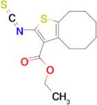 ethyl 2-isothiocyanato-4,5,6,7,8,9-hexahydrocycloocta[b]thiophene-3-carboxylate