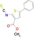 methyl 2-isothiocyanato-5-phenylthiophene-3-carboxylate