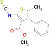 methyl 2-isothiocyanato-5-methyl-4-phenylthiophene-3-carboxylate